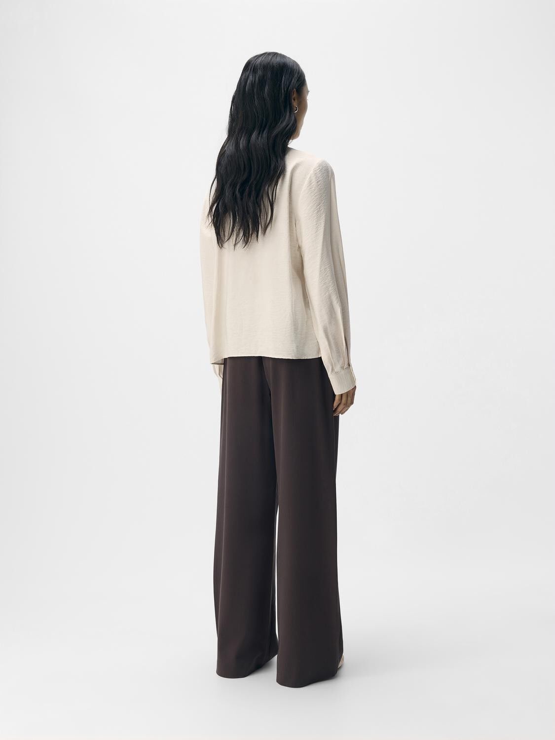 OBJJACIRA L/S RE BOW SHIRT NOOS