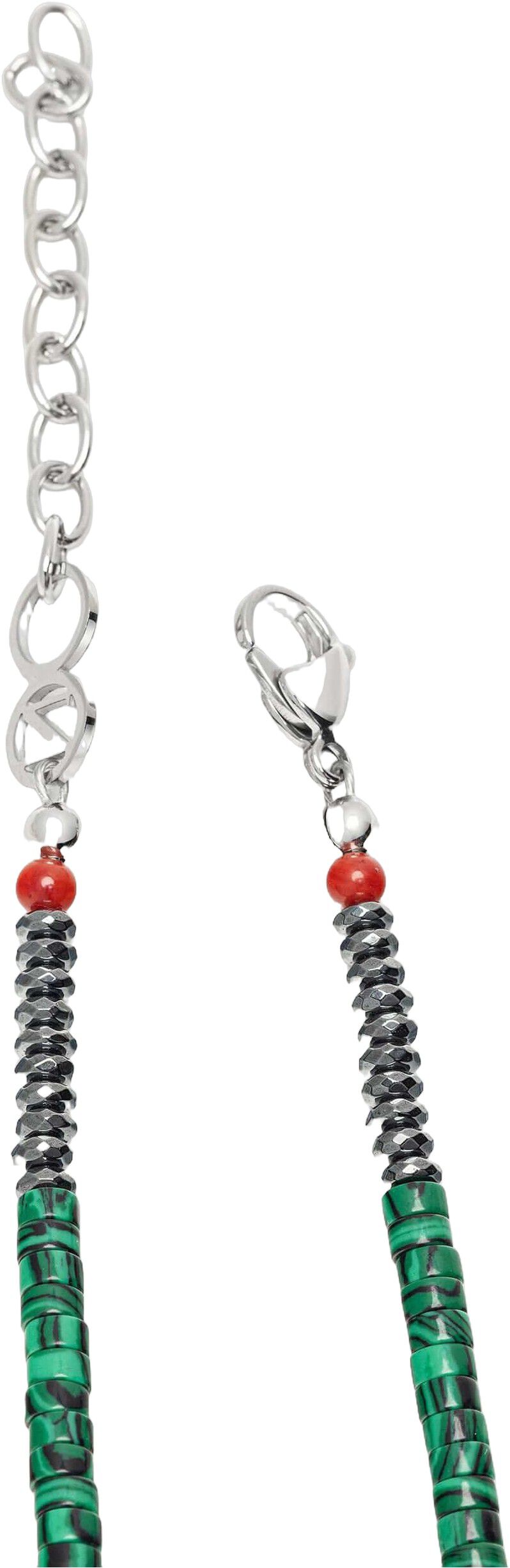 Green Malachite Heishi Necklace