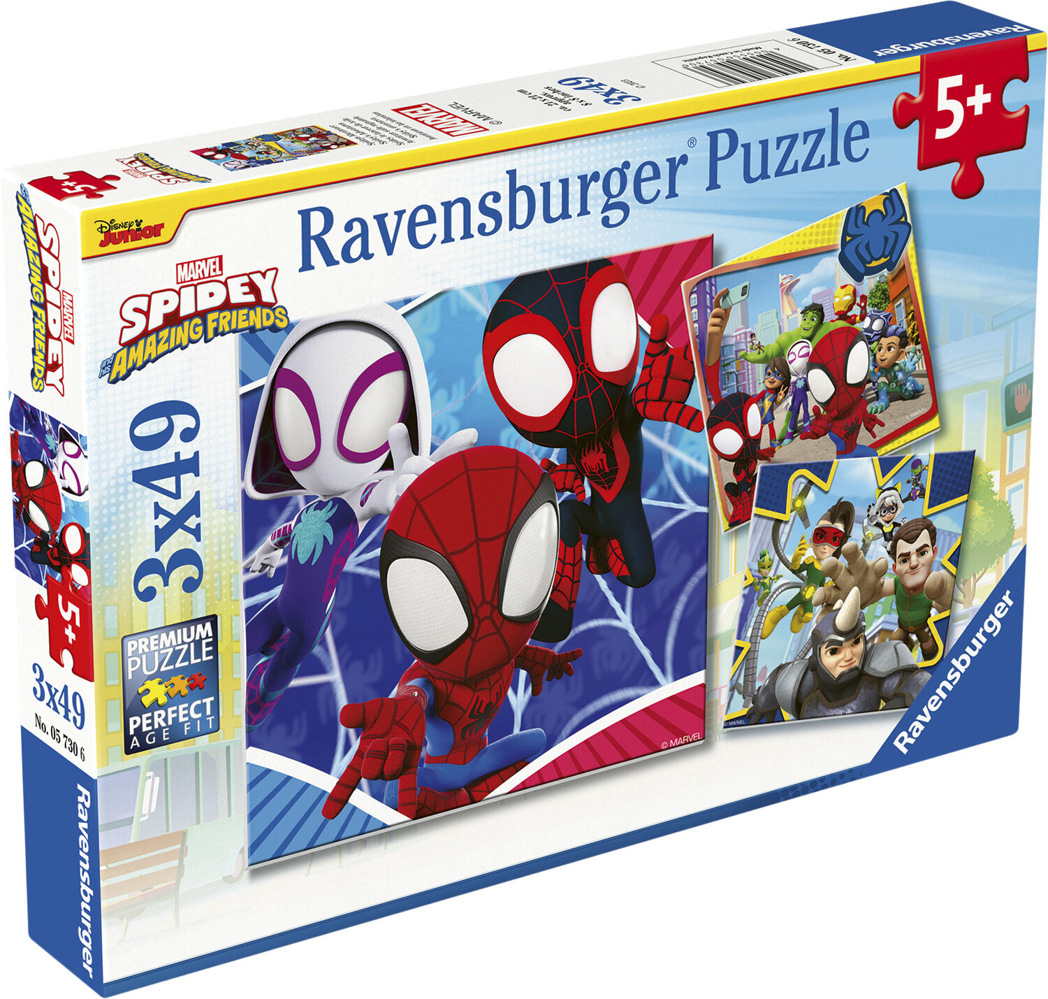 Ravnsburger 3*49 brikker ass