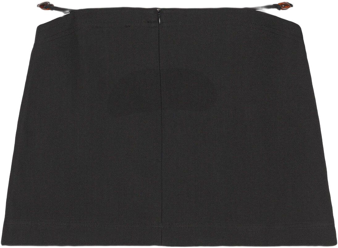 Cotton Suiting Mini Skirt