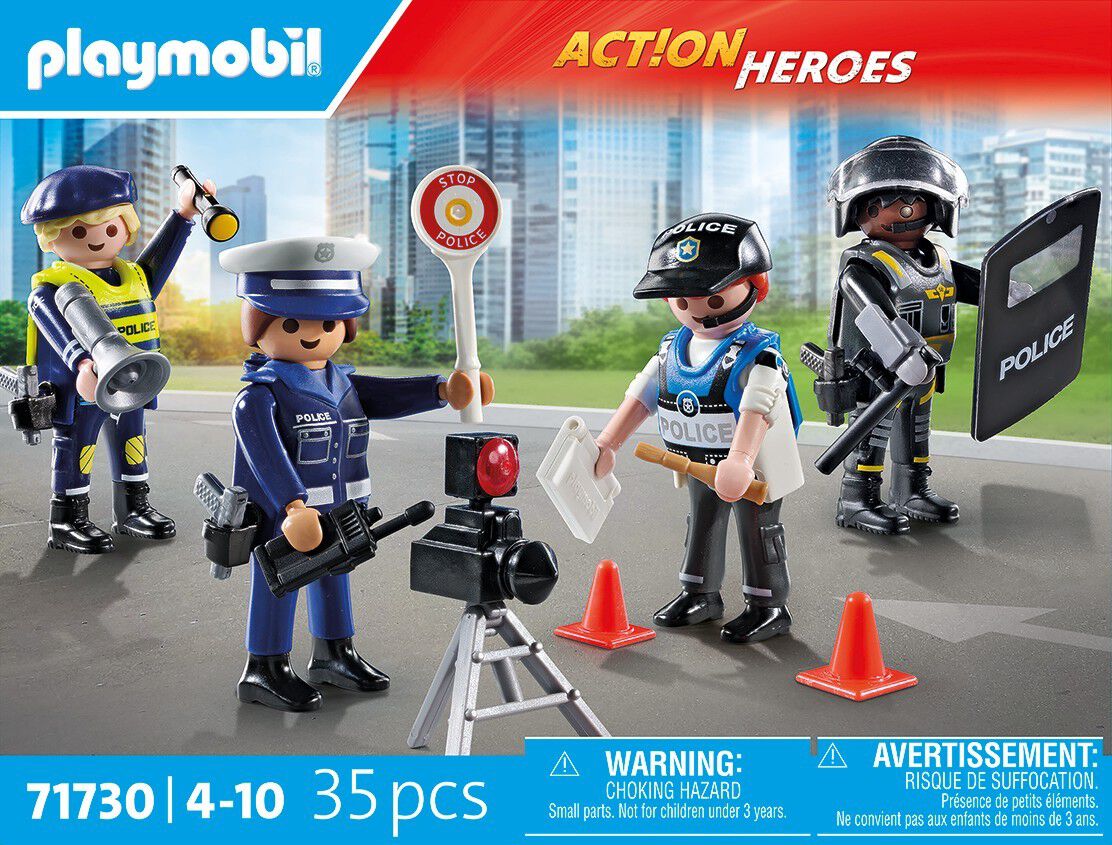 Police Figures Set