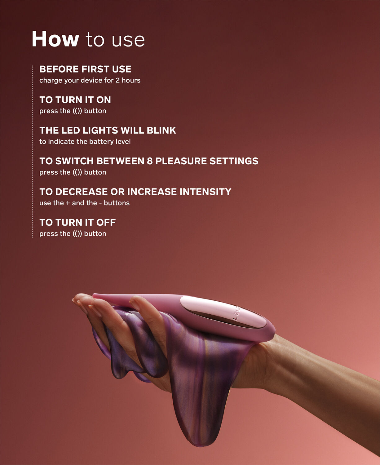 LELO DOT Travel Klitoris Vibrator - Pink