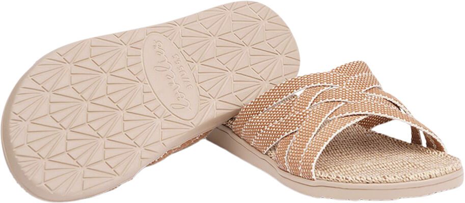 Matara - Triple cross sandal w/ jute sole