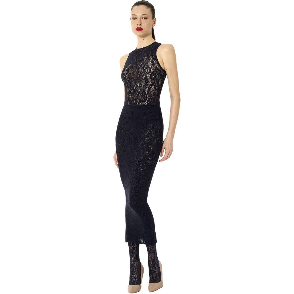 Infinite Rose Net Tights