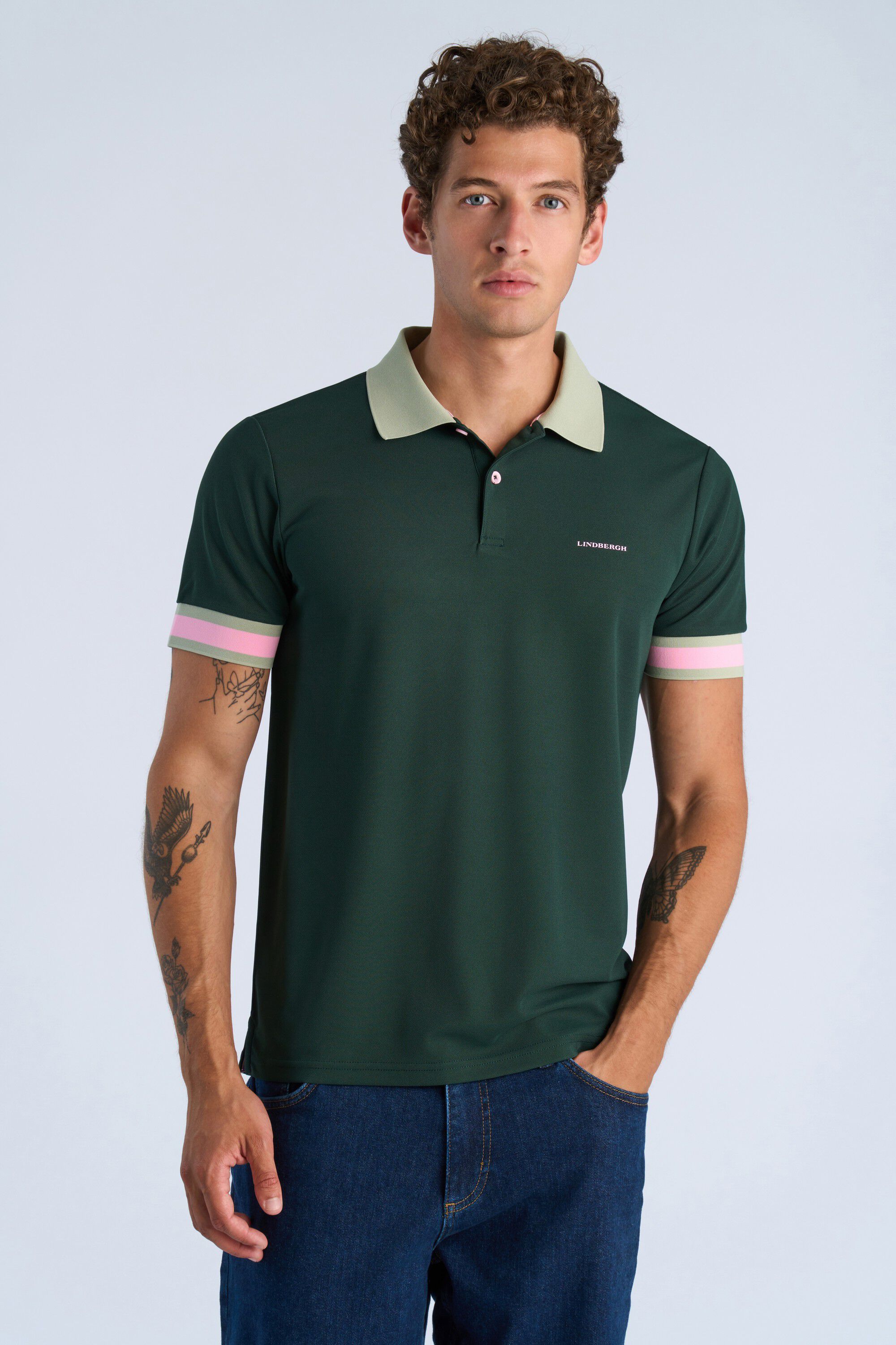 Functional polo pique S/S