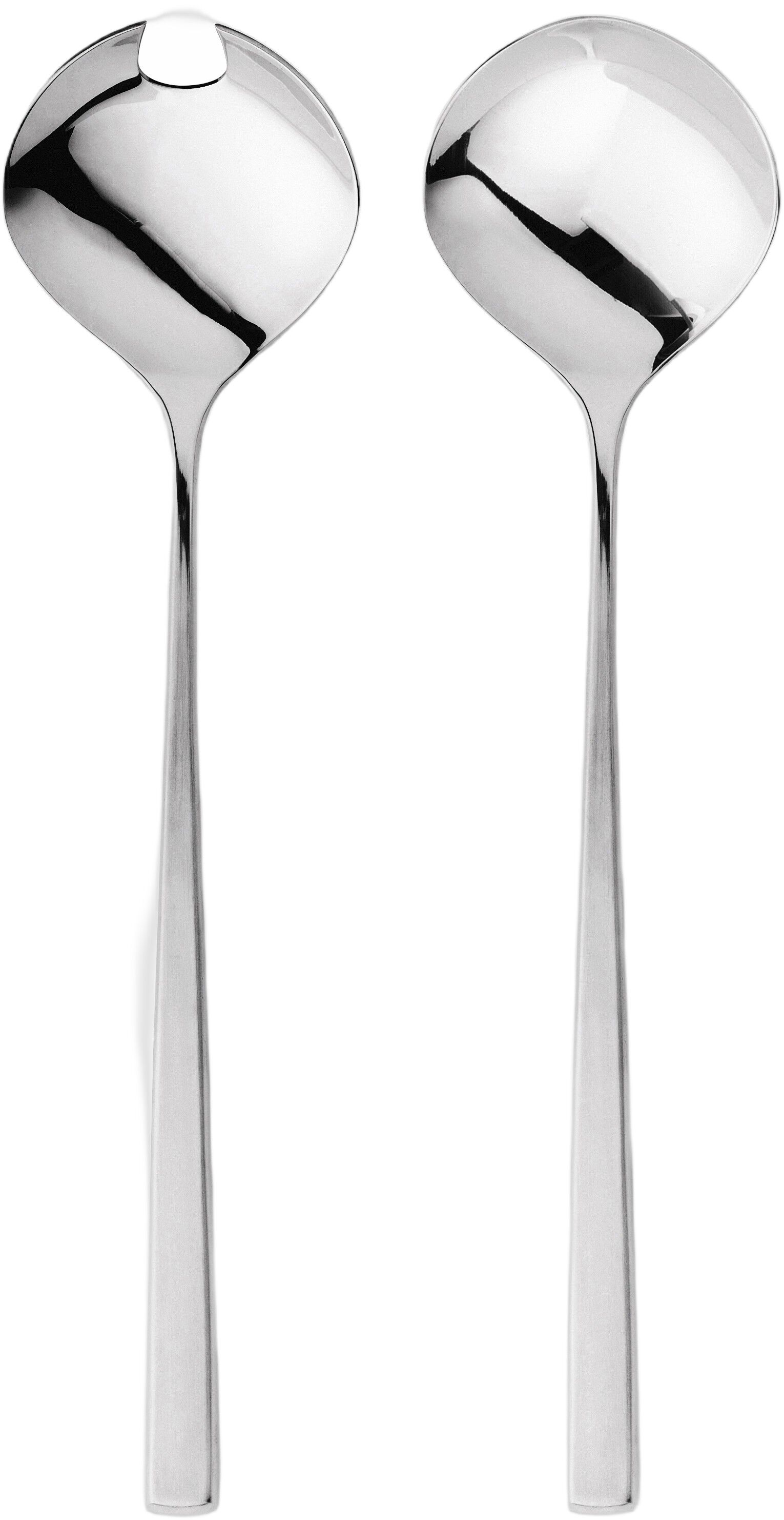 Salladsbestick Fuga 25 cm Matt/Blankt st&aring;l