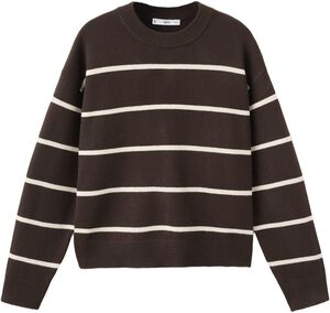 Knit striped sweater