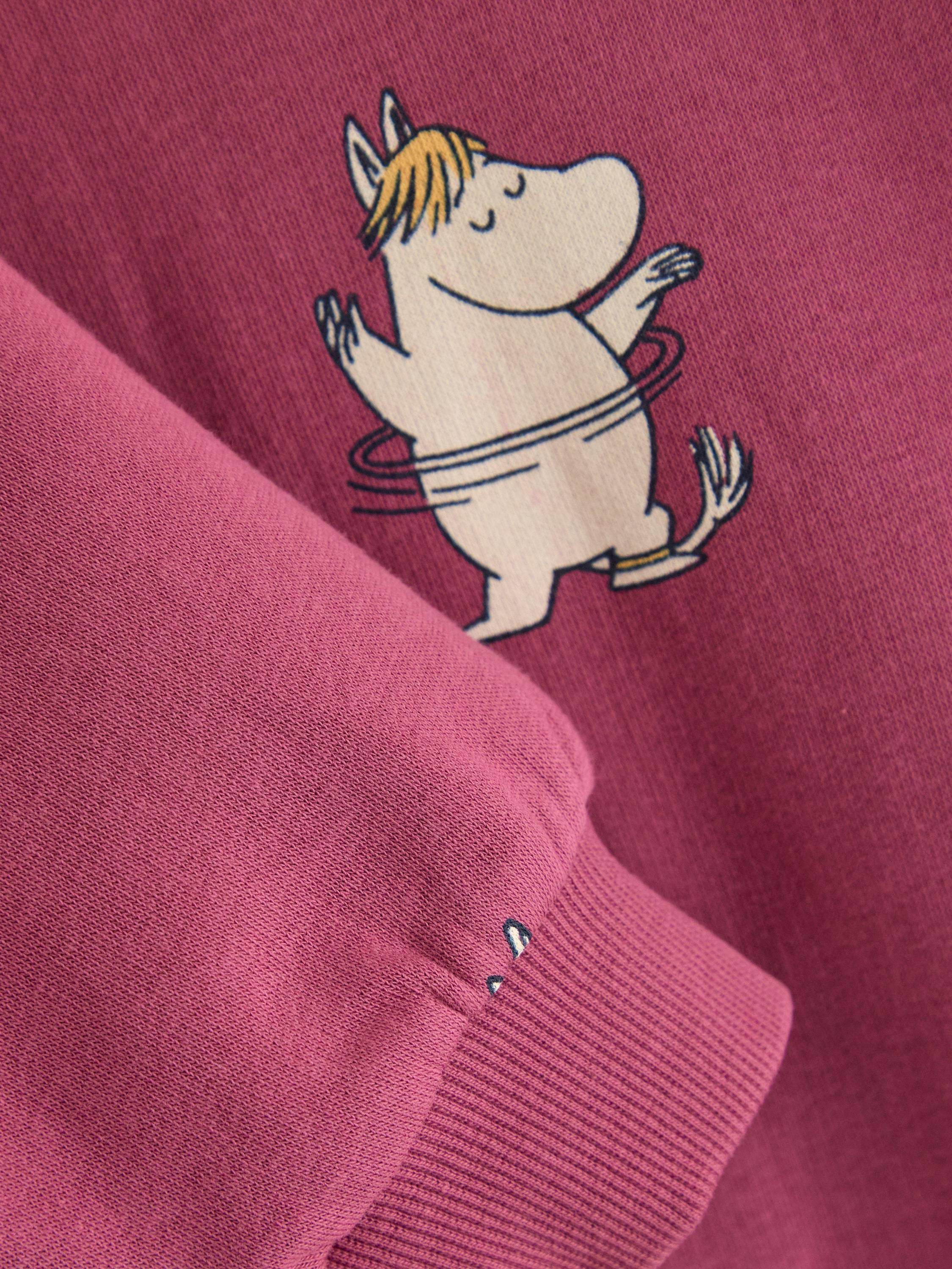 Mumin sweatshirt med borstad insida