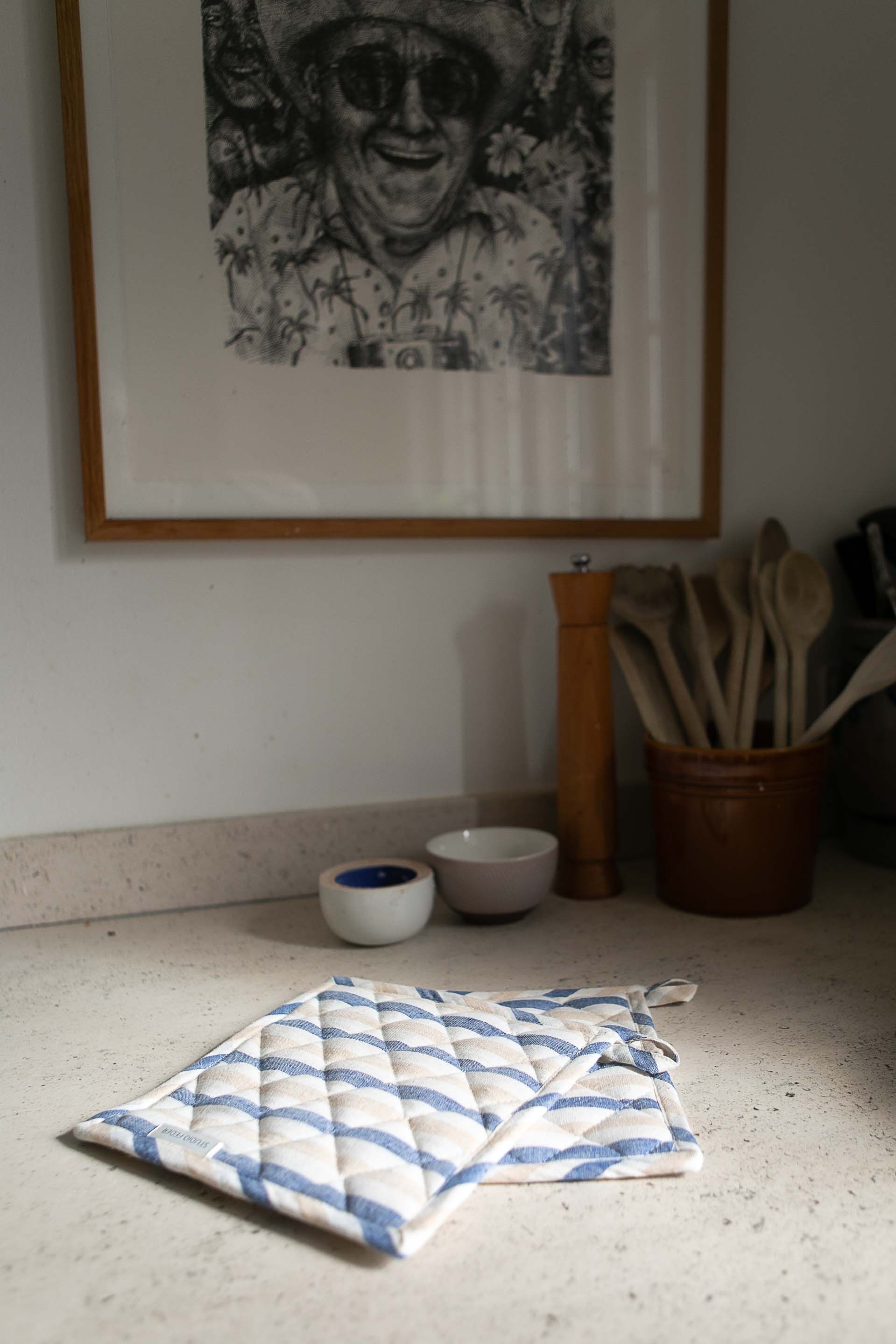 ADA POT HOLDER 2-PACK - COT/LIN