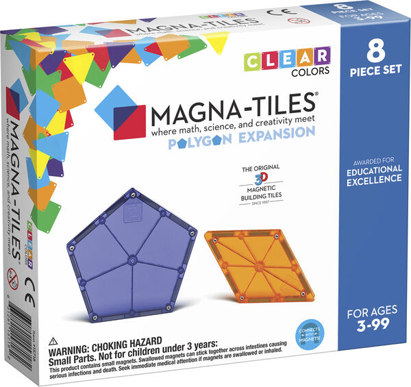 Magna-Tiles Poygons 8pcs
