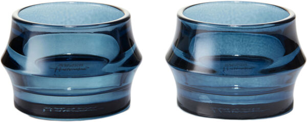 ARC Fyrfadsstage Ø7. 2 cm mørk blå 2 stk.