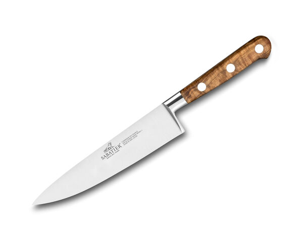 Kockkniv Ideal Provence 15 cm Stål/Olivträ