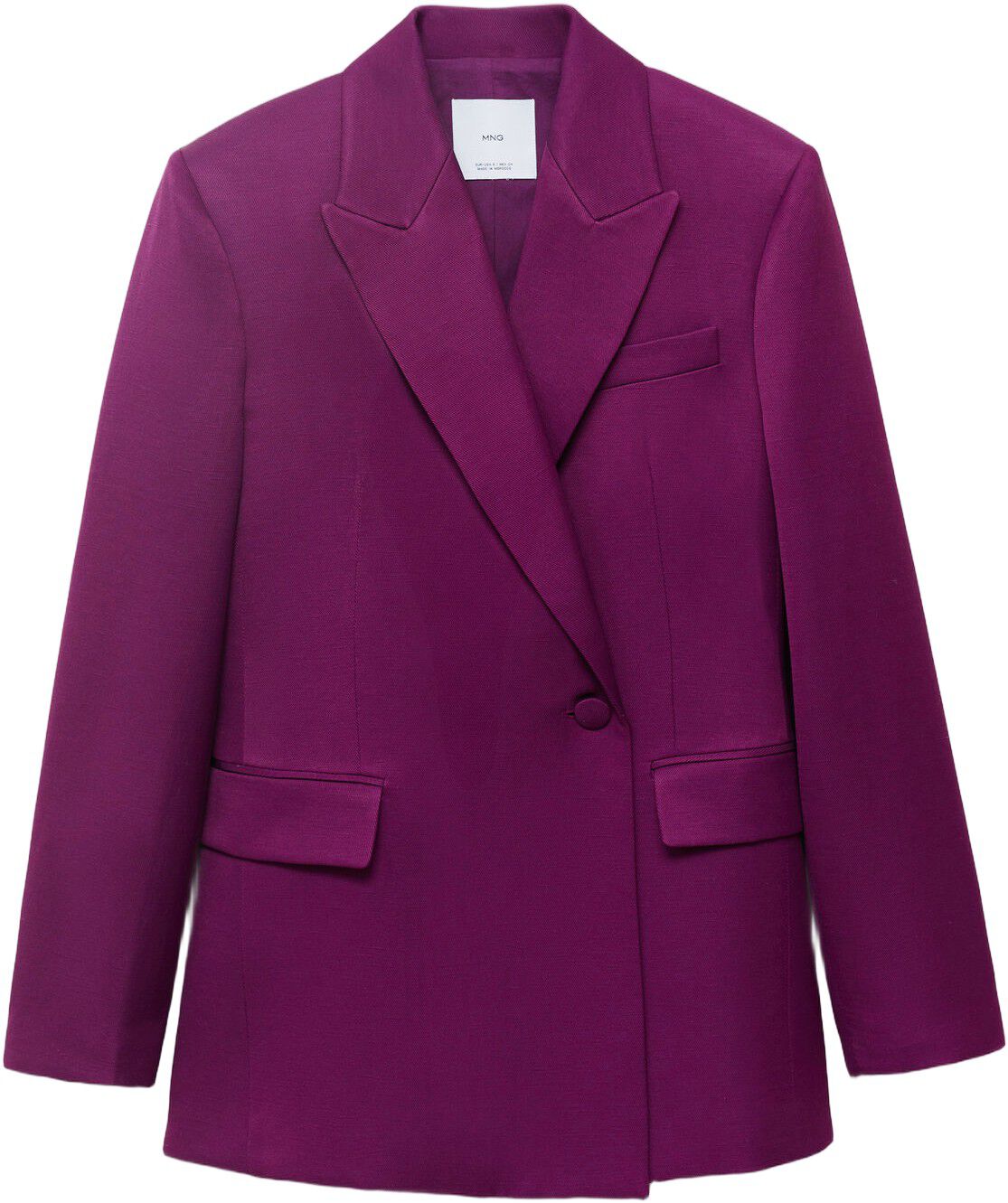 Double-breasted suit jacket