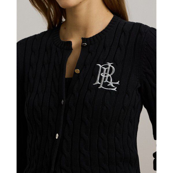 Cable-Knit Cotton Cardigan