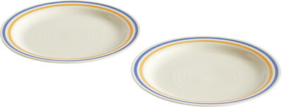 Sobremesa Plate-24,5 Set of 2-Blue