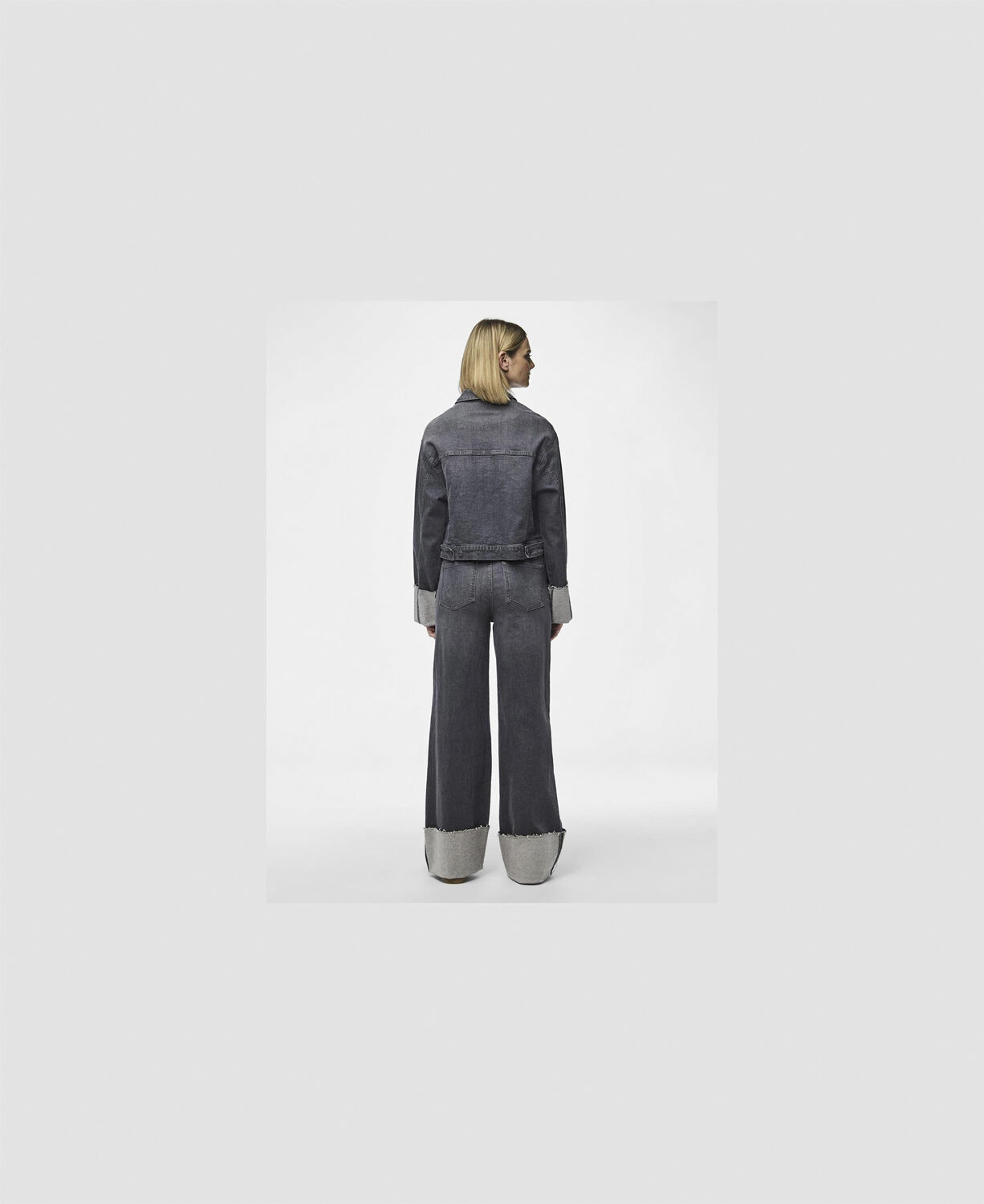 PCPIL FOLD UP DENIM JACKET