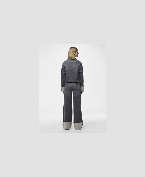 PCPIL FOLD UP DENIM JACKET