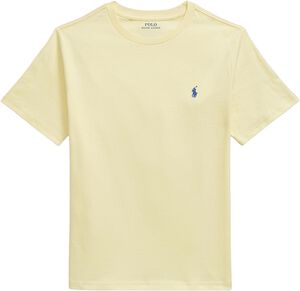 Cotton Jersey Crewneck Tee Teens