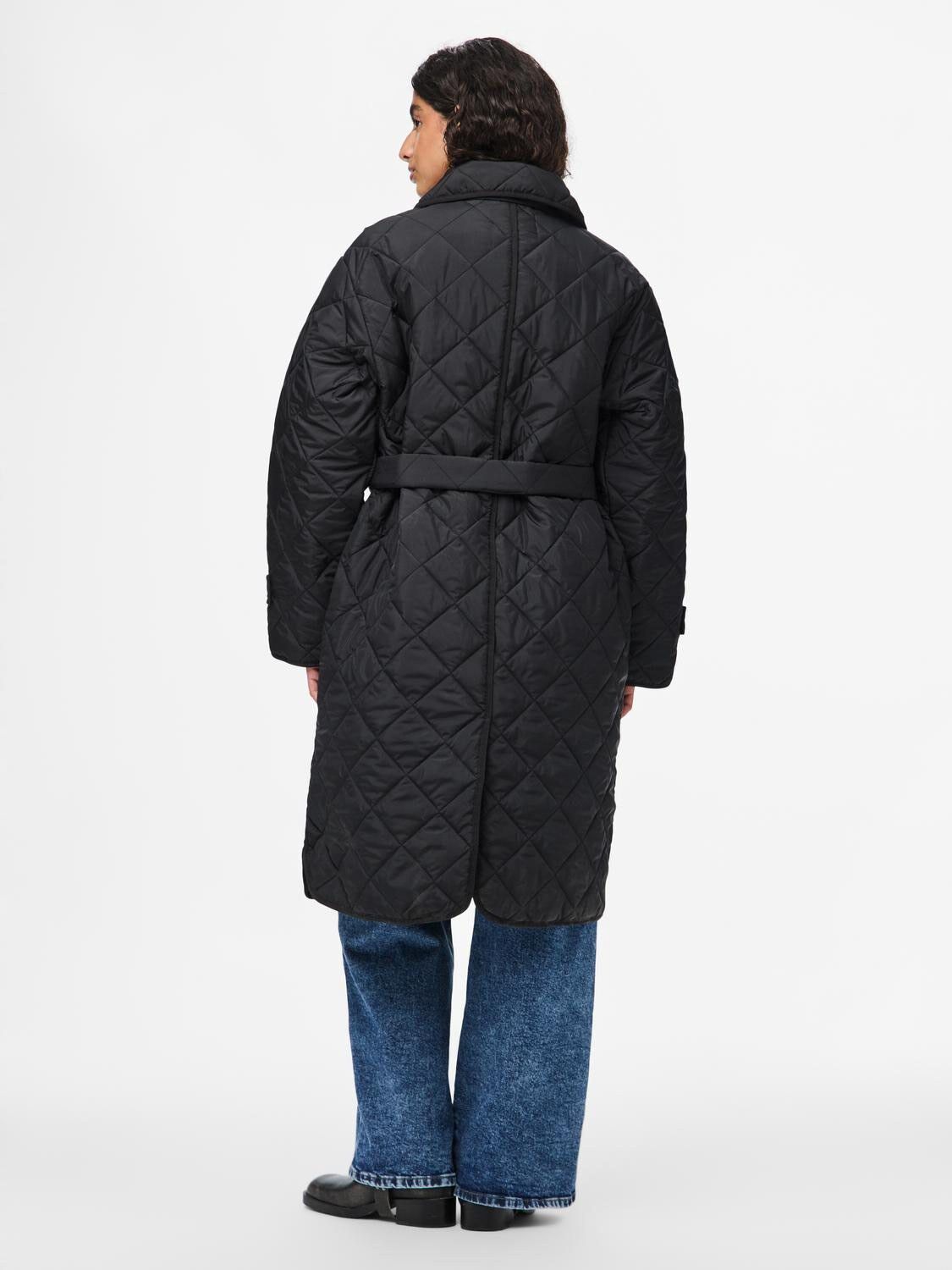 Pcemily Long Quilted Jacket Noos Bc