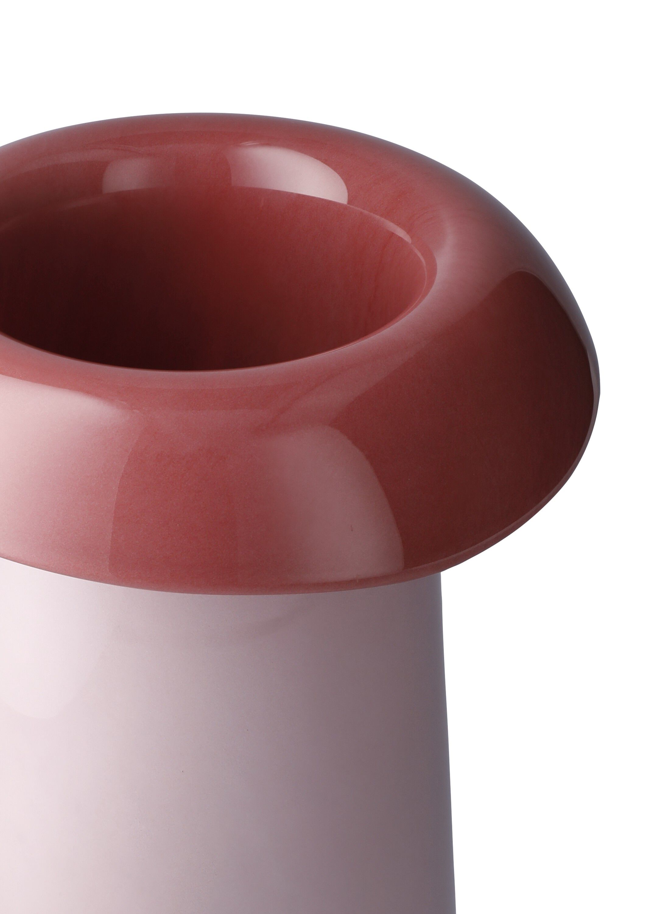 Soma Vase H22. 5 cm rosa/terracotta