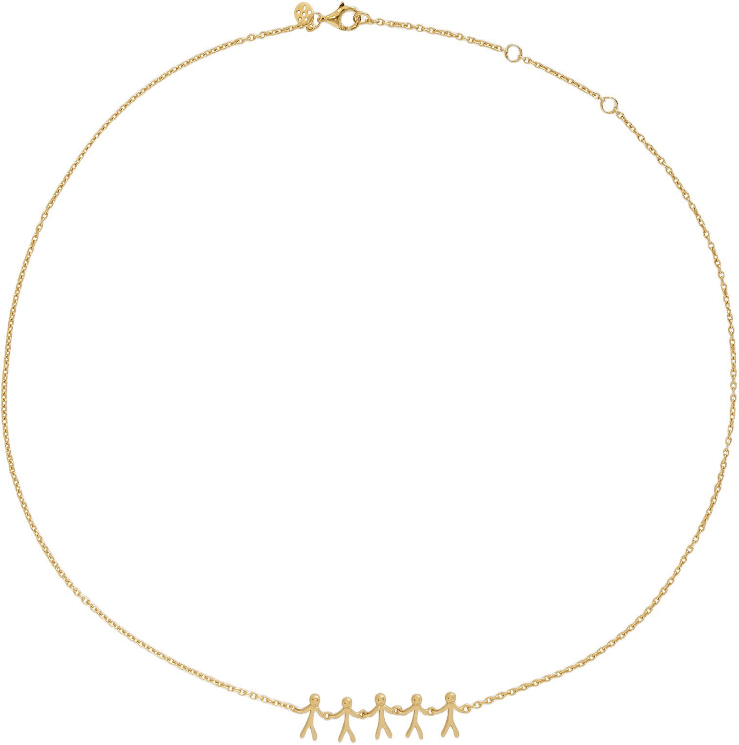 Together Family 5 necklace - GP