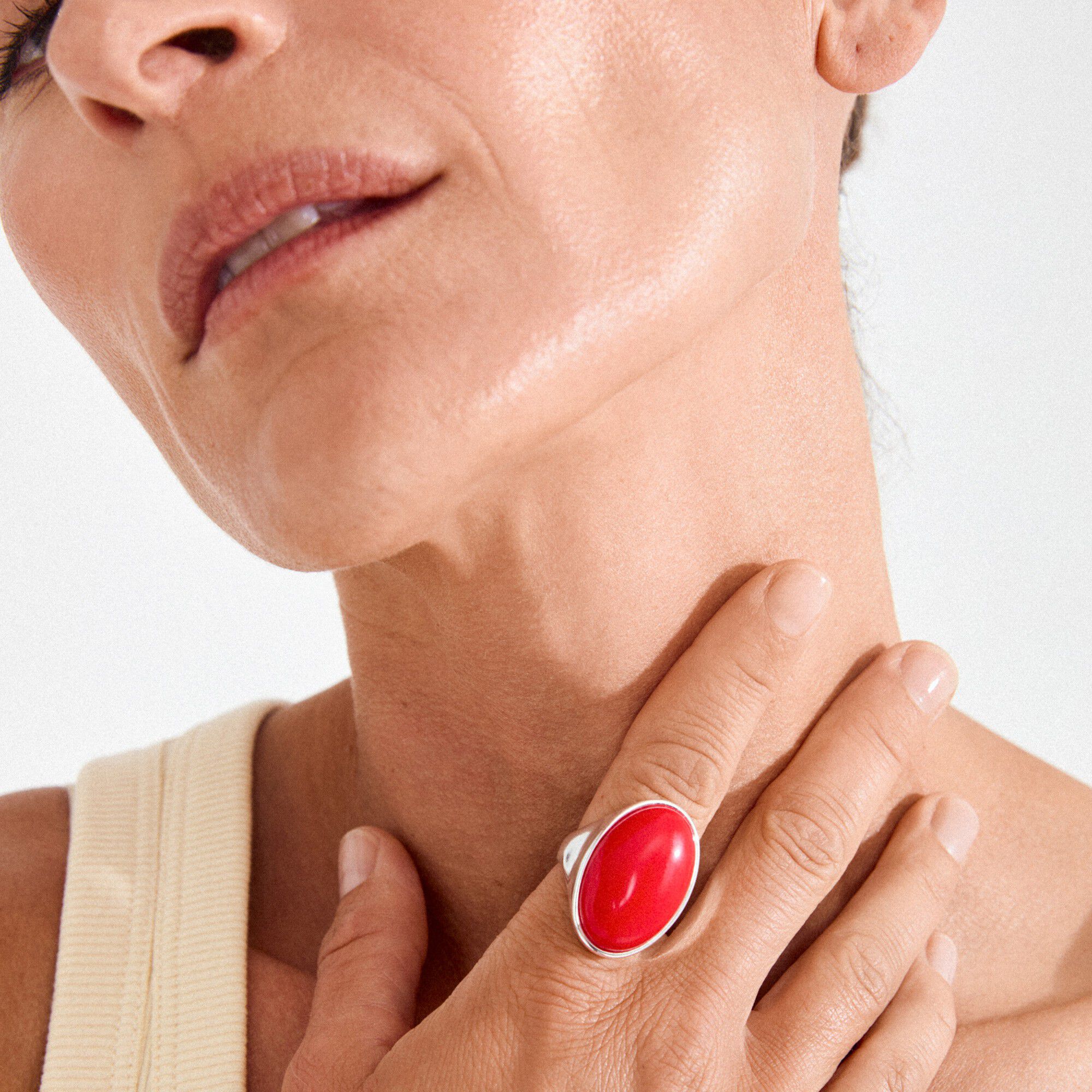 THALEN ring silver-plated