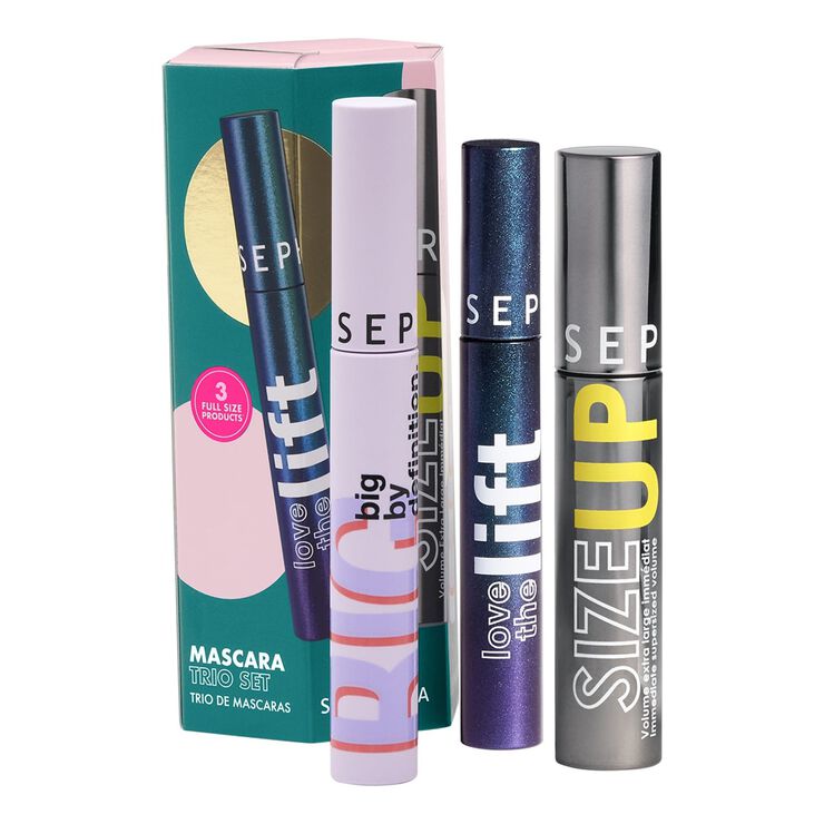 TRIO DE MASCARAS - 3 mascaror, 3 effekter: Volym, definition, en ""lif