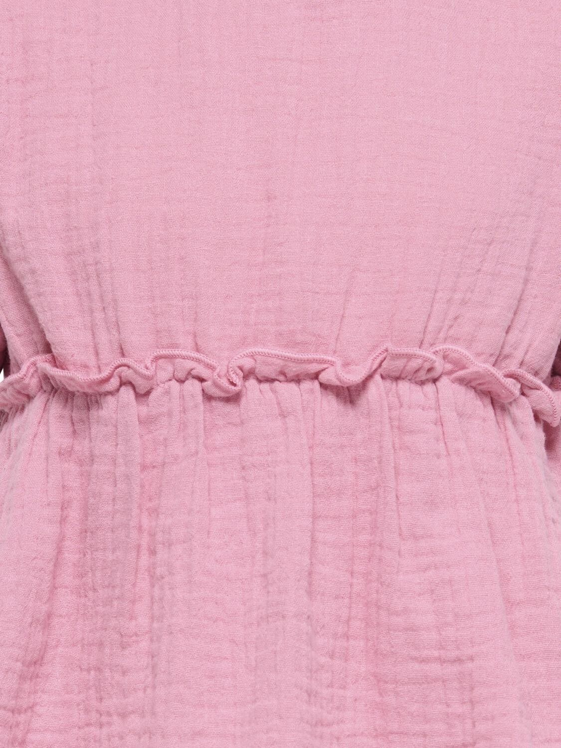 Kmgthyra Life S/S Top Wvn Noos