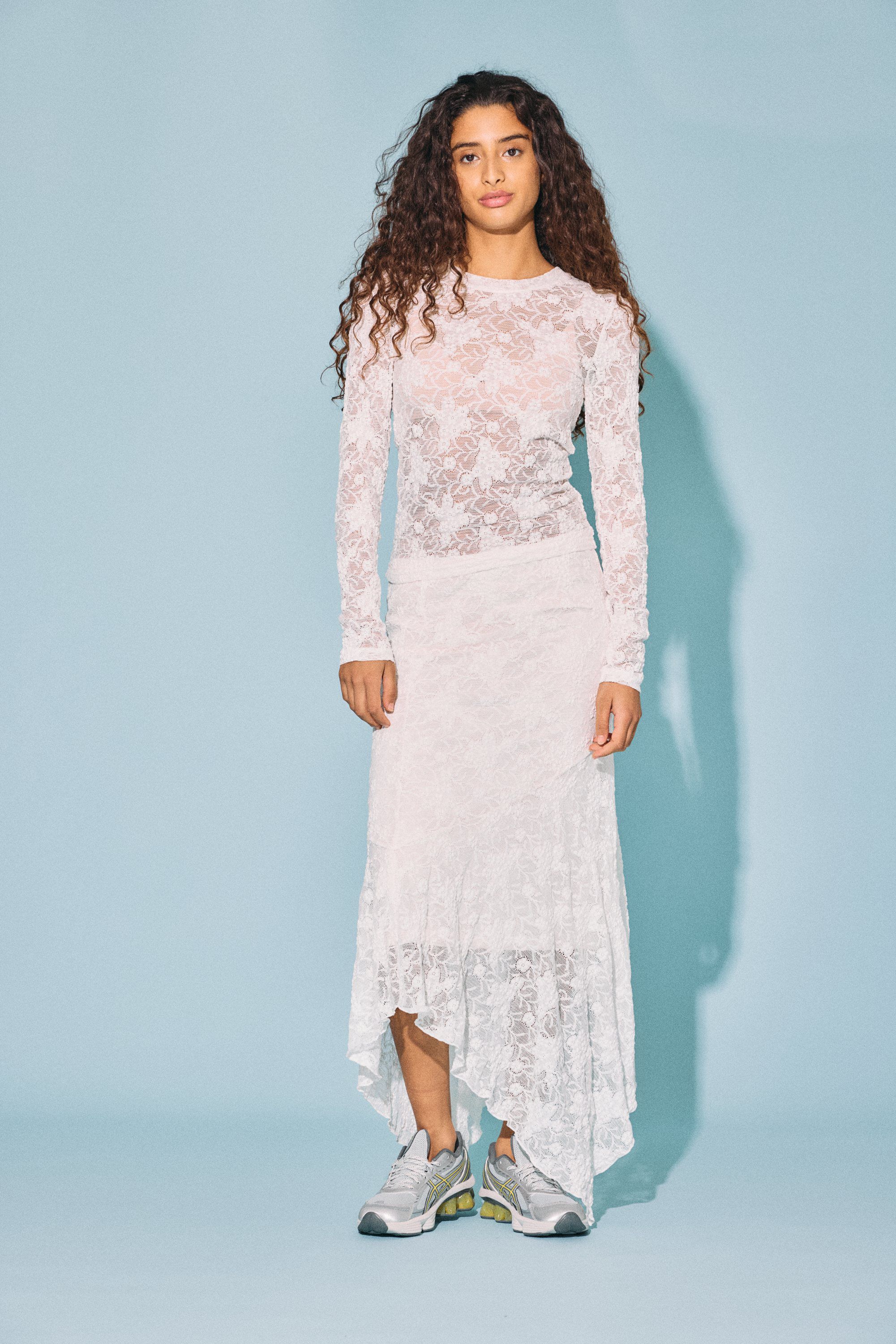 Nmfranny Mw Lace Skirt