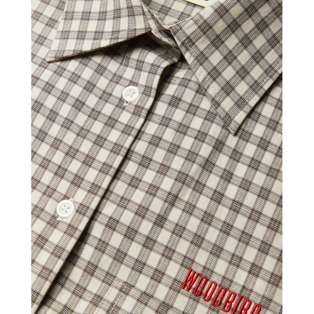 WBLing EMB Check Shirt