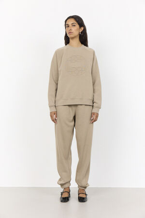 LR-NUKA 11 Sweatshirt Mørk sand