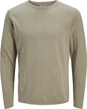 JREBNATURE SLUB KNIT CREW NECK
