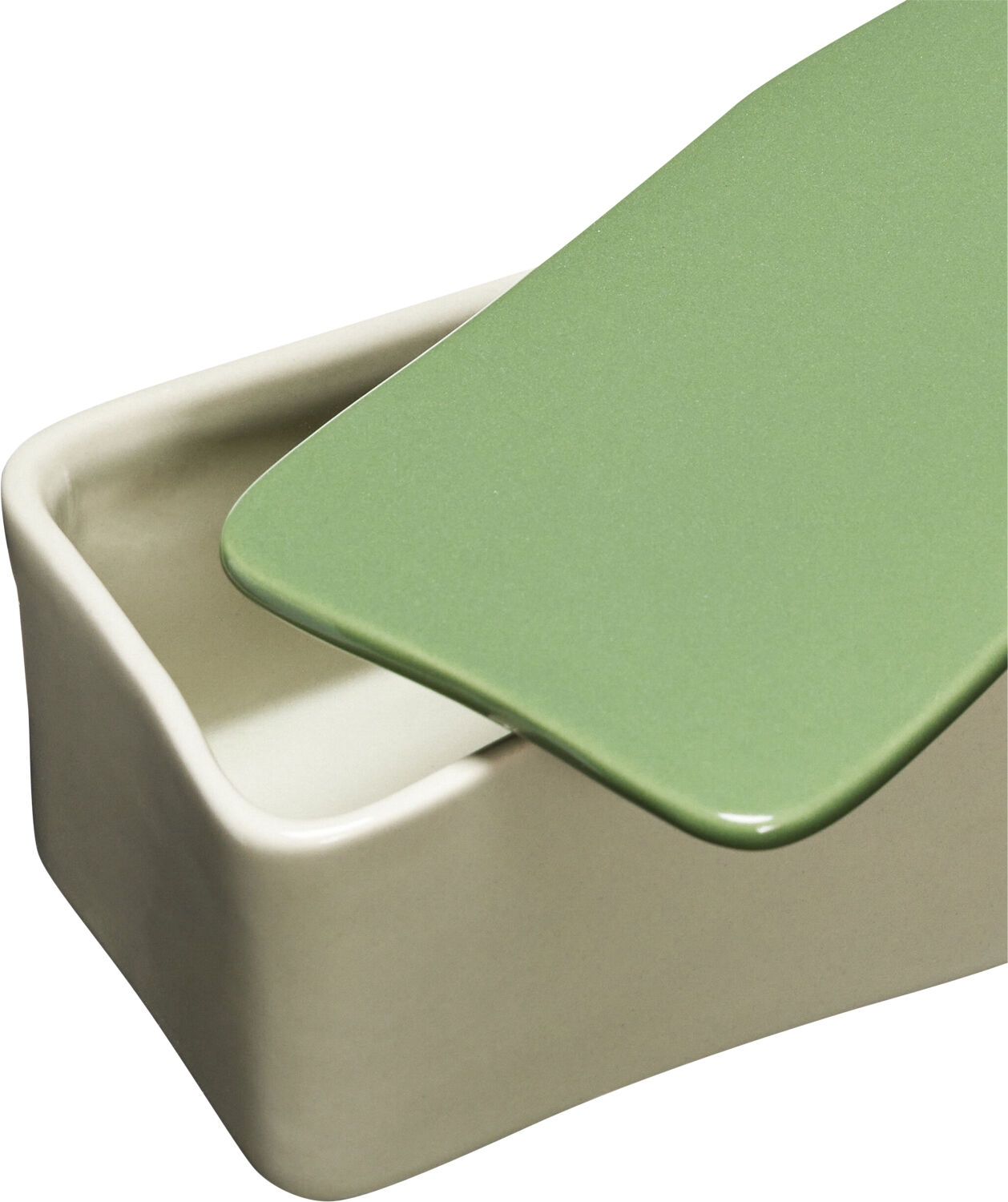 Amare Skrivebordsordner Small Sand/Gr&oslash;n