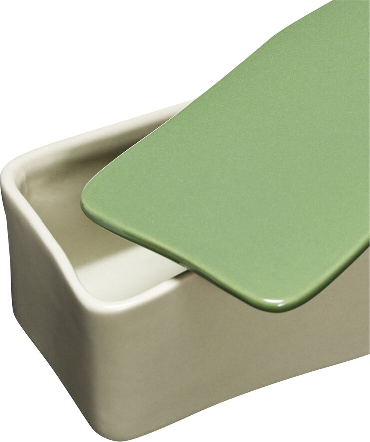 Amare Skrivebordsordner Small Sand/Grøn