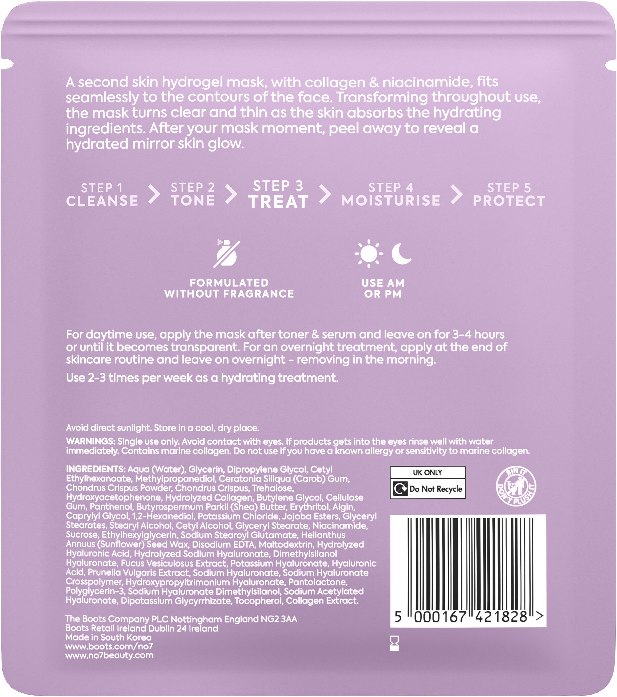 Good Intent Jelly Hydrogel Face Mas