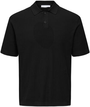 ONSTONY REG 12 SS WAFFLE POLO KNIT
