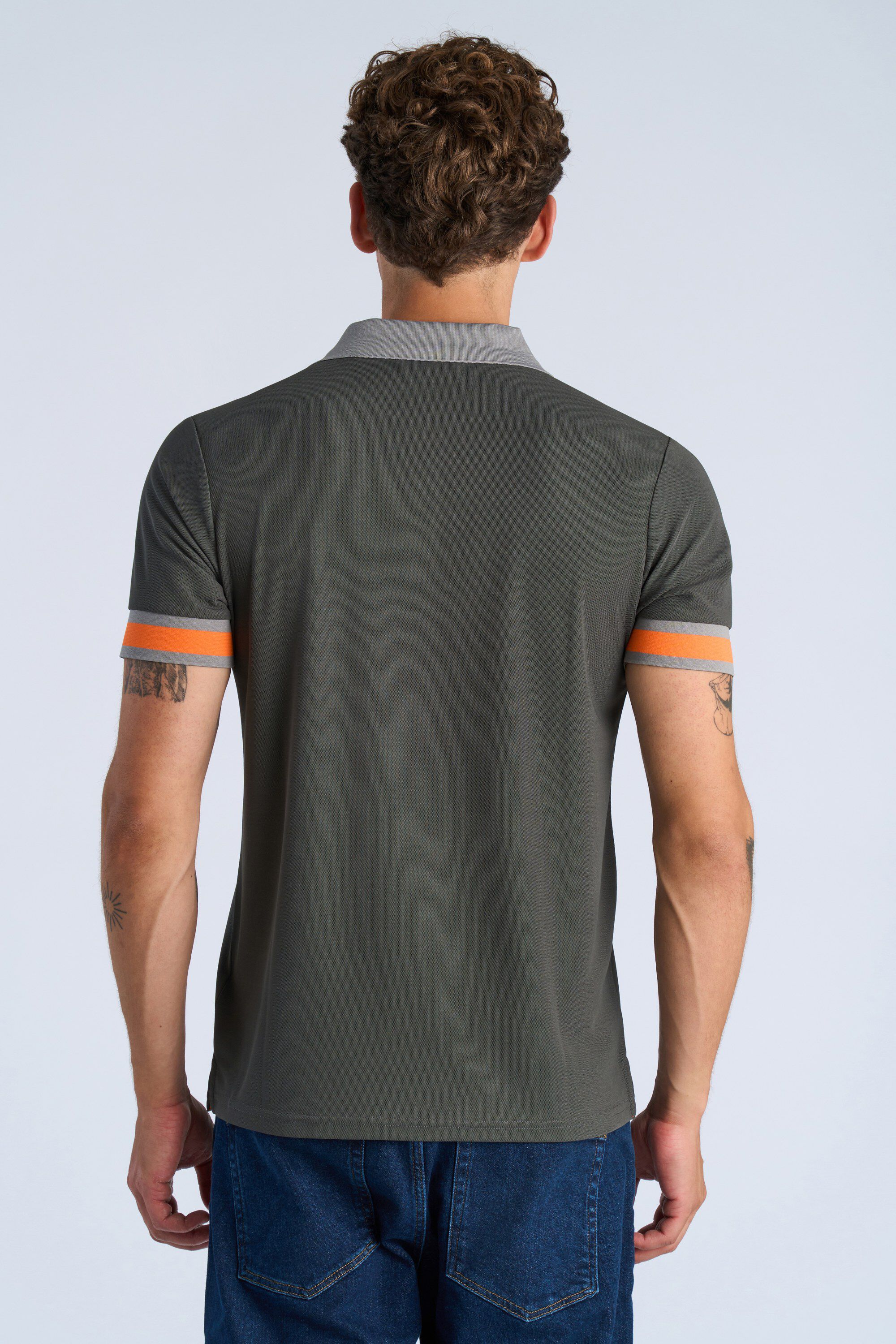 Functional polo pique S/S