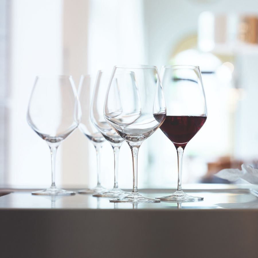 Authentis bordeauxglas 4 st.