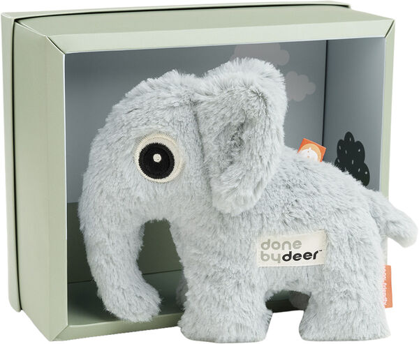 Tøjdyr i gaveæske Elphee Blå