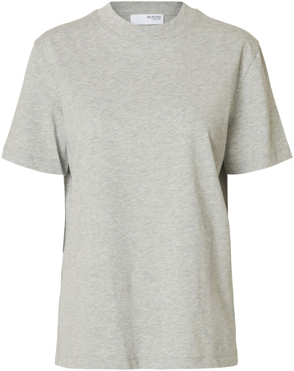 SLFRELAX COLWOMAN SS MOCK NECK TEE