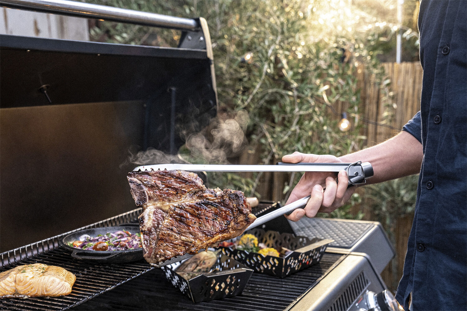 BBQ+ T&aring;ng 40 Rostfritt st&aring;l