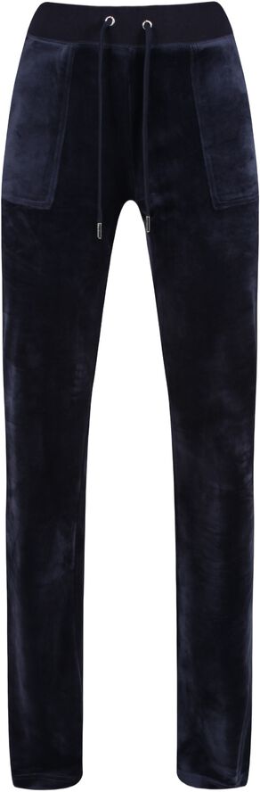 Del Ray Classic Velour Pant Pocket Design