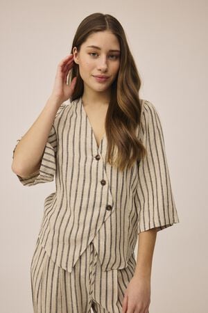 Ingrid 5S - Viscose & linen mix