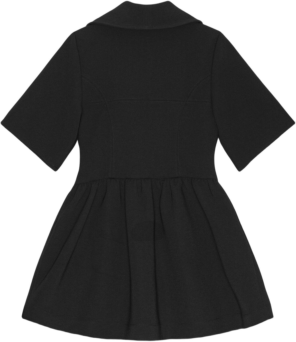 Bonded Crepe Mini Dress