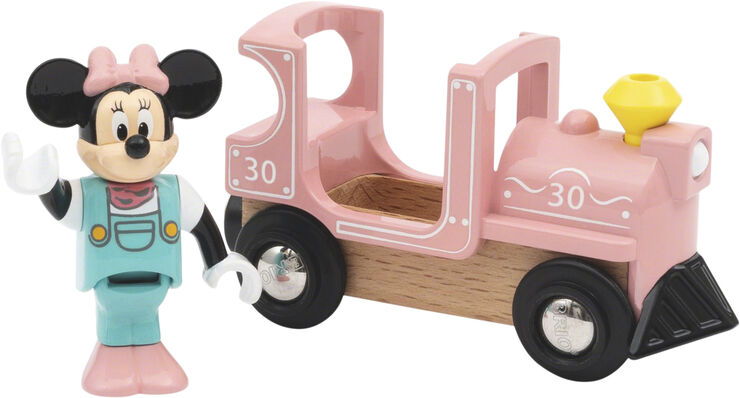 Brio Minnie Mouse og lokomotiv