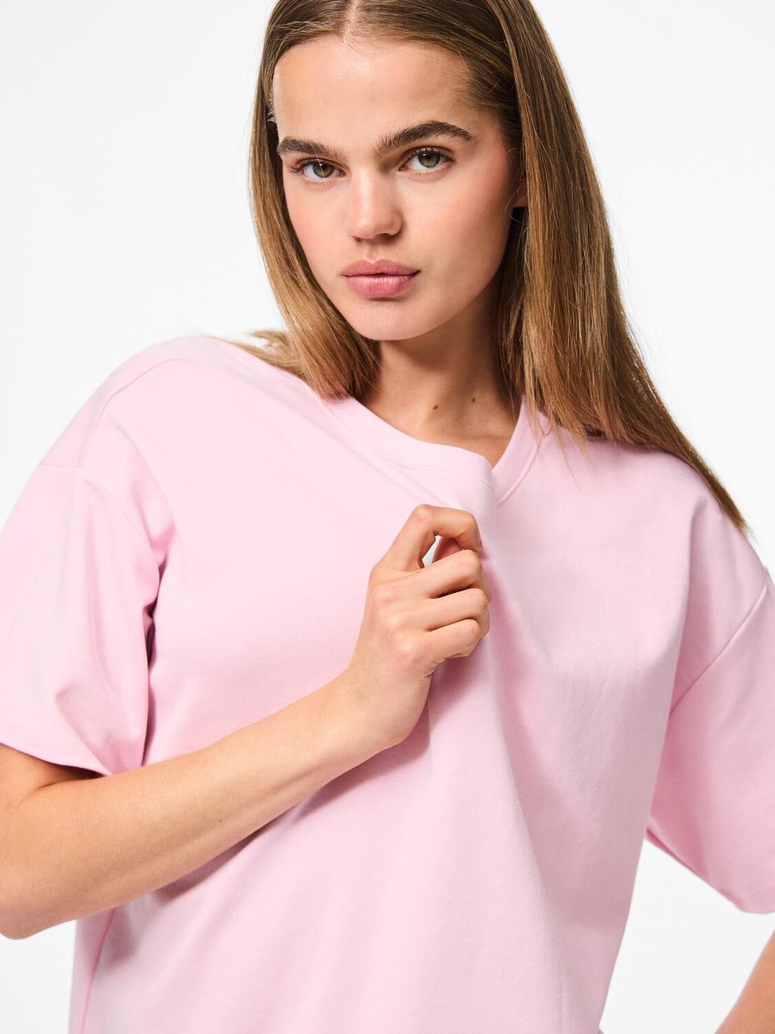 PCSKYLAR SS OVERSIZED TEE JRS NOOS