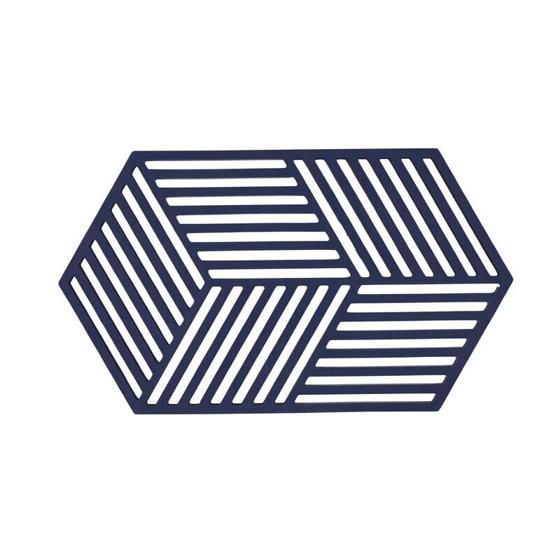 Grytunderl&auml;gg Hexagon 24 x 14 x 0,9 cm Midnight Silikon
