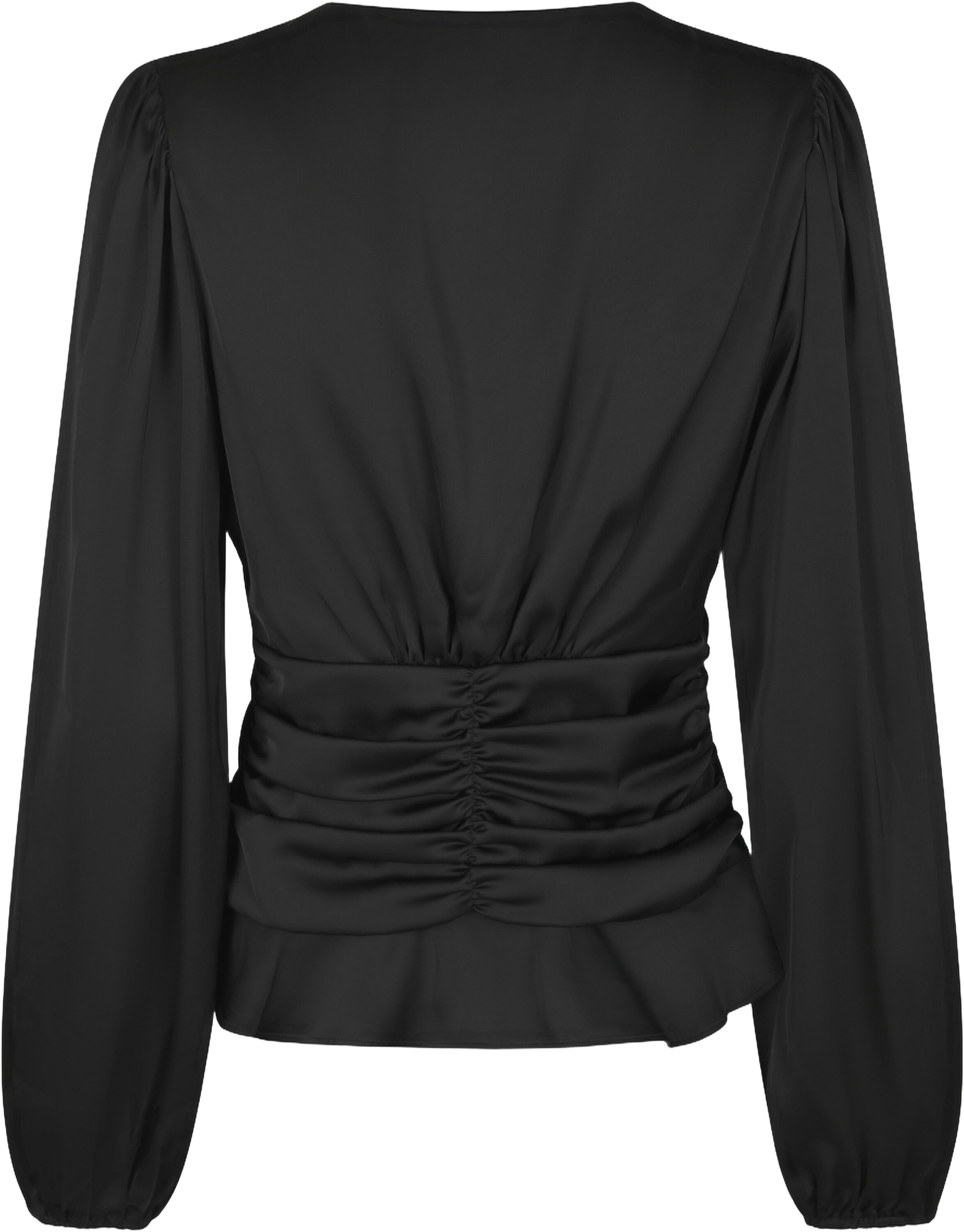 Pascal Drapy Satin Blouse