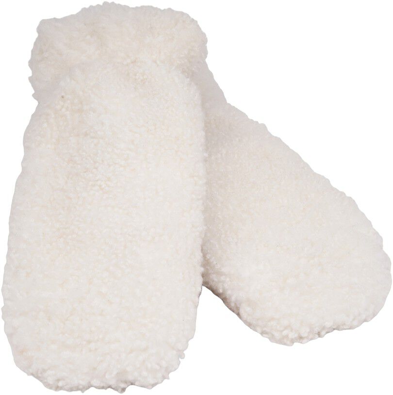 SIENA - SHEARLING/ LEATHER PALM MITTENS W/ FLEECE LINING