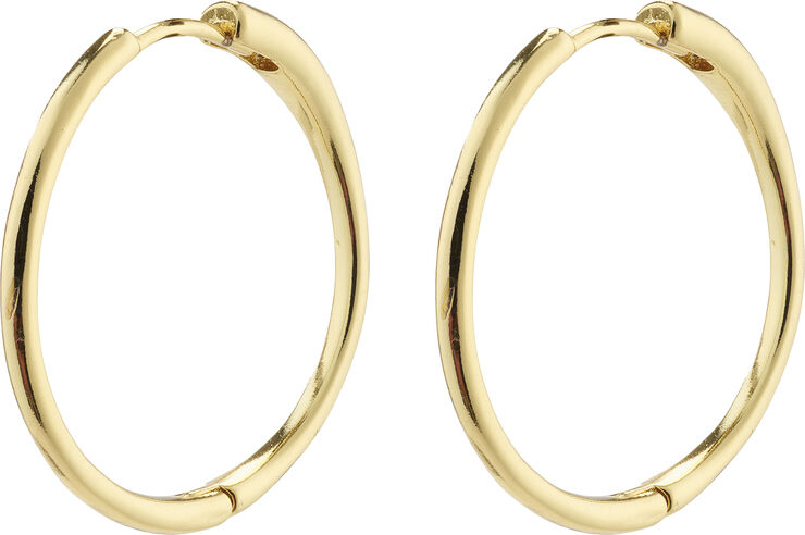 EANNA large hoops gold-plated